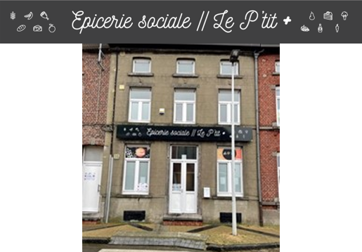 Epicerie sociale « Le Pt’it + »